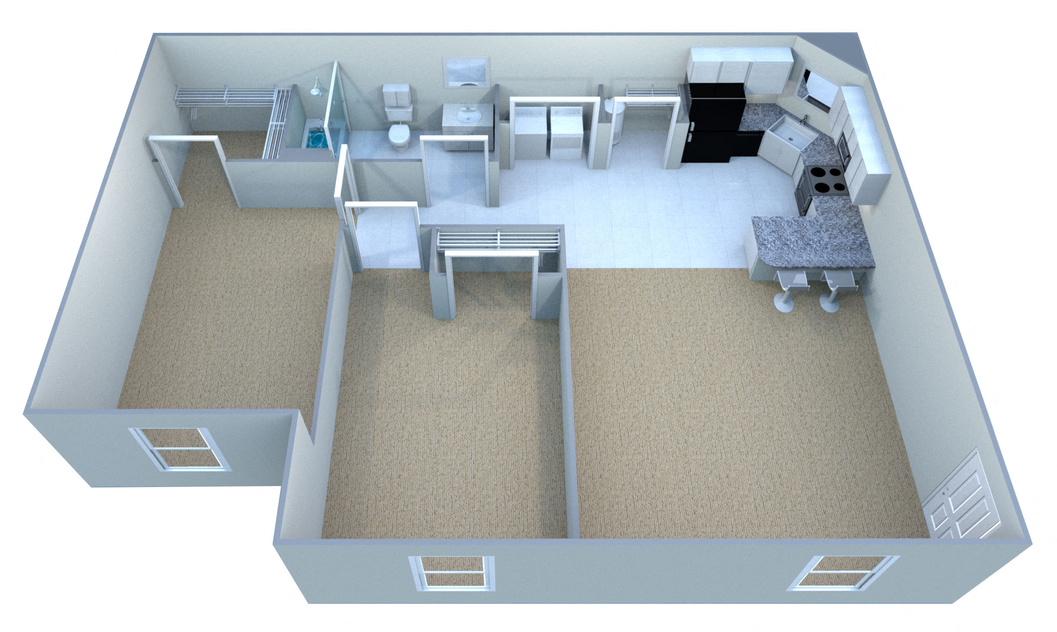 Suite A Floorplan